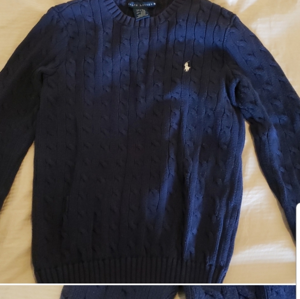 Ralph Lauren Navy Sweater